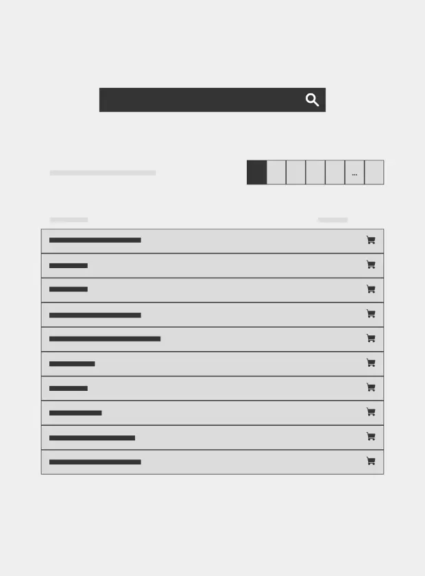 Low fidelity wireframe.